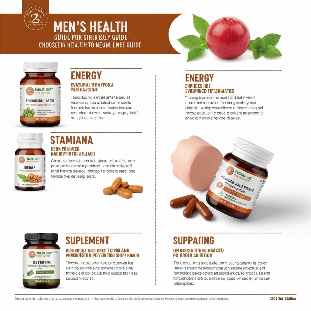 Guide to choosing men's supplements